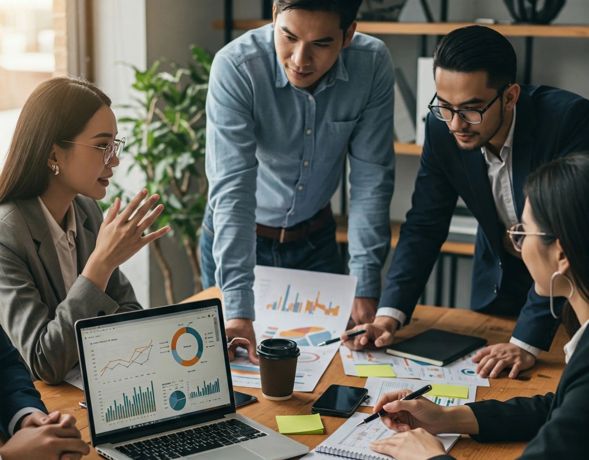 The Salon at 1011 team and styling area