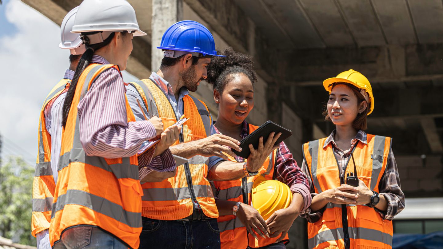 Hair styling station at The Salon at 1011